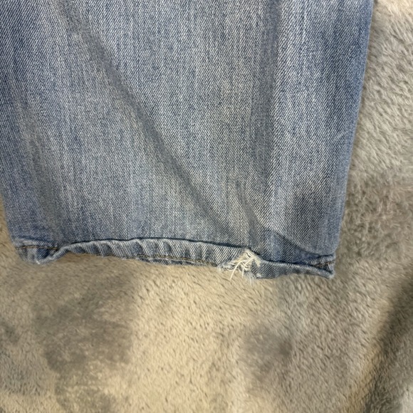 Levi's Mens 559 Jeans 36 X 34 Blue Denim Mid-Rise Medium Wash Straight Leg M1702 - Picture 5 of 12